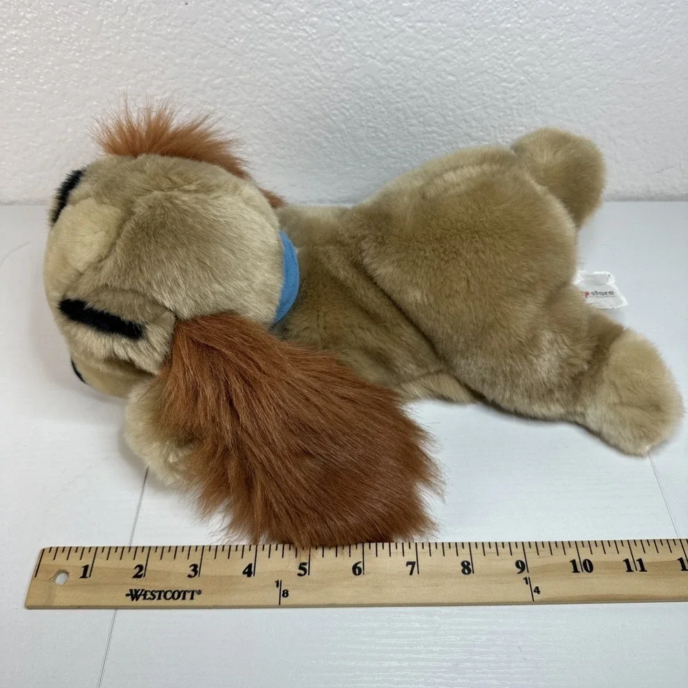 Vintage Disney Store  LADY and the Tramp Cocker Spaniel Plush Stuffed Animal 12